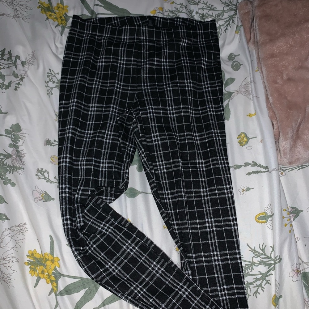 Plaid pants